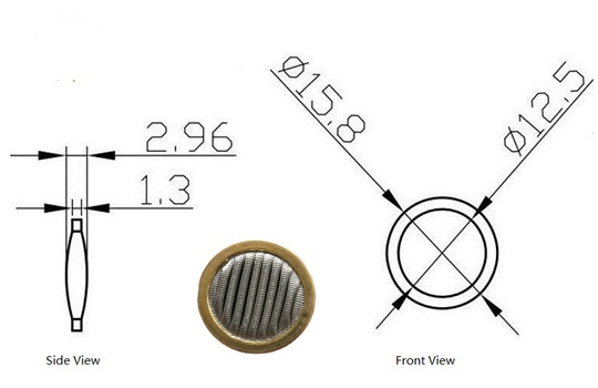 Pleated Filter Disc Screen Pleated Filter Disc Screen